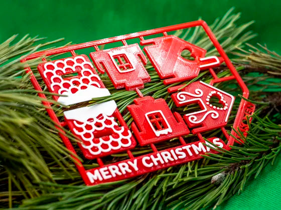 Casita Navidad Armable