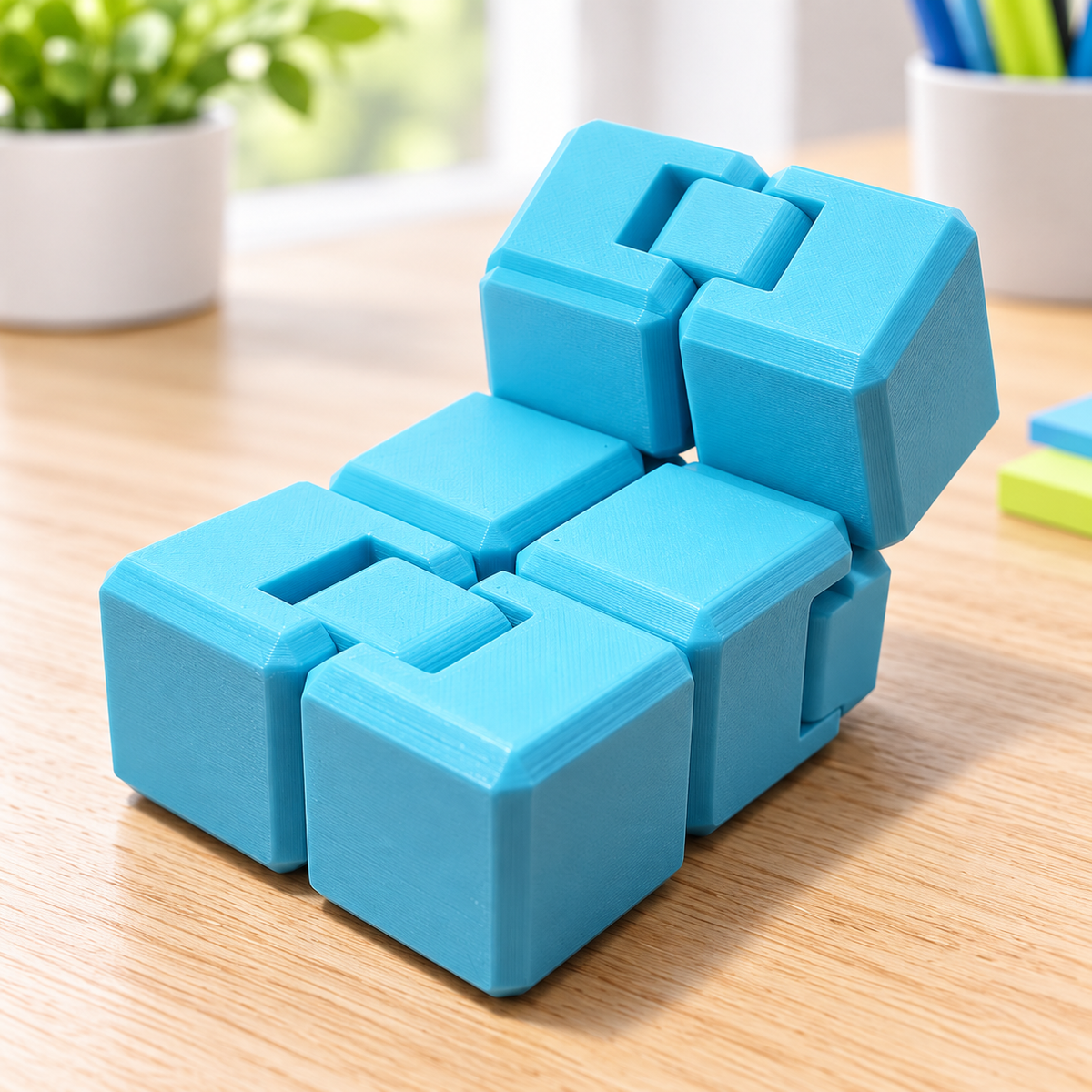 Cubo infinito sensorial antiestrés