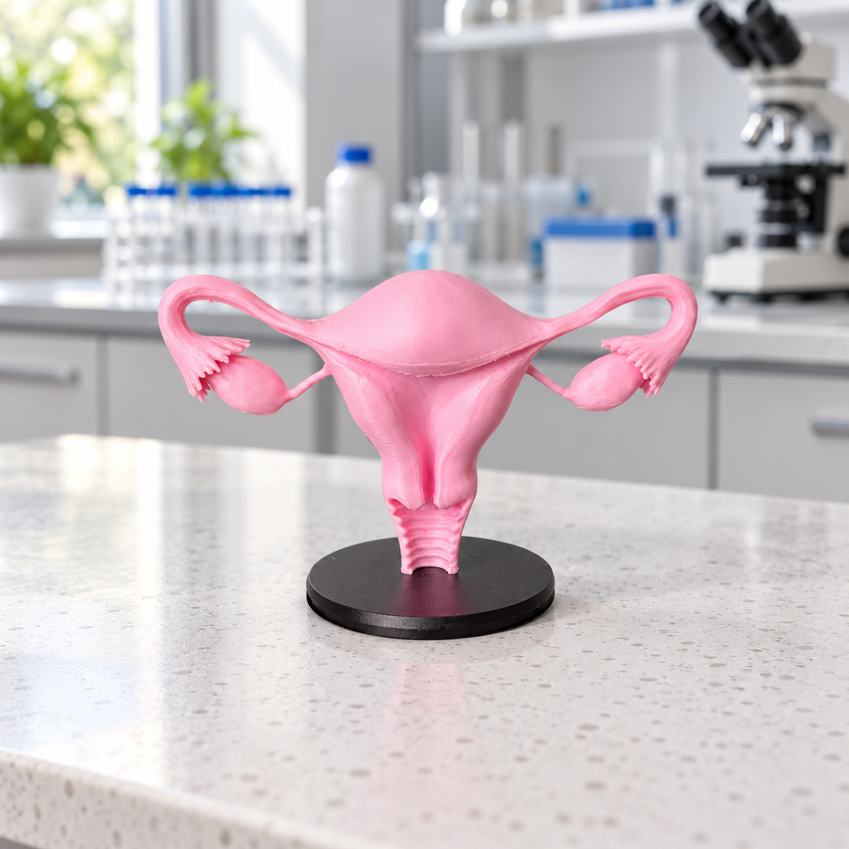 Sistema Reproductor femenino 3D