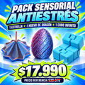 Pack sensorial: Huevo dragón + Cubo infinito y estrella