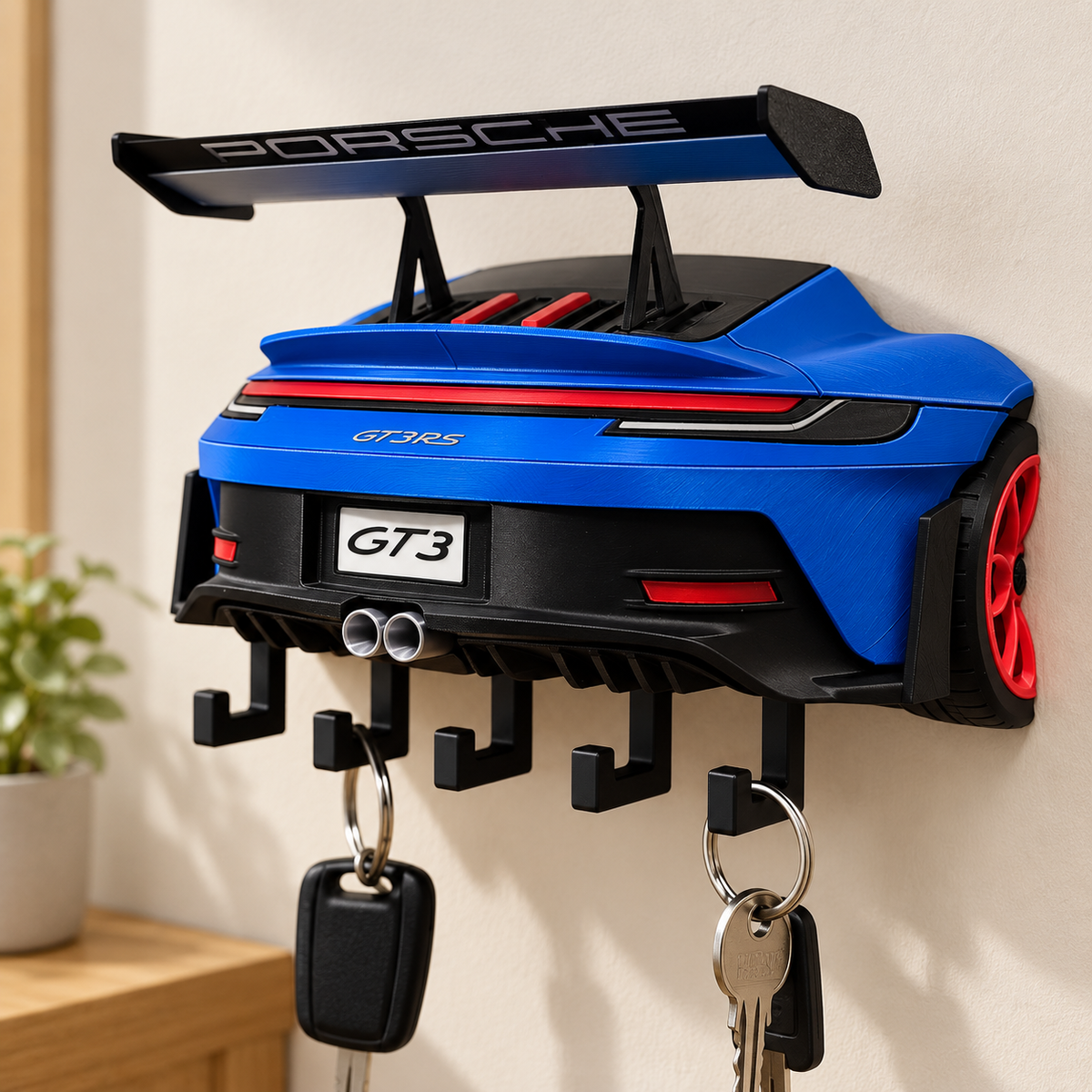 Auto Porshe para llaves