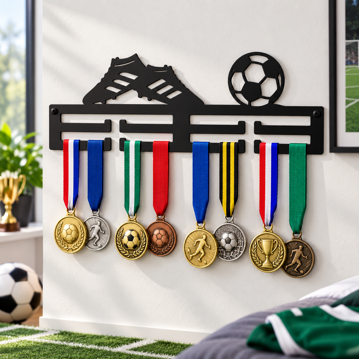 Porta Medallas Fútbol
