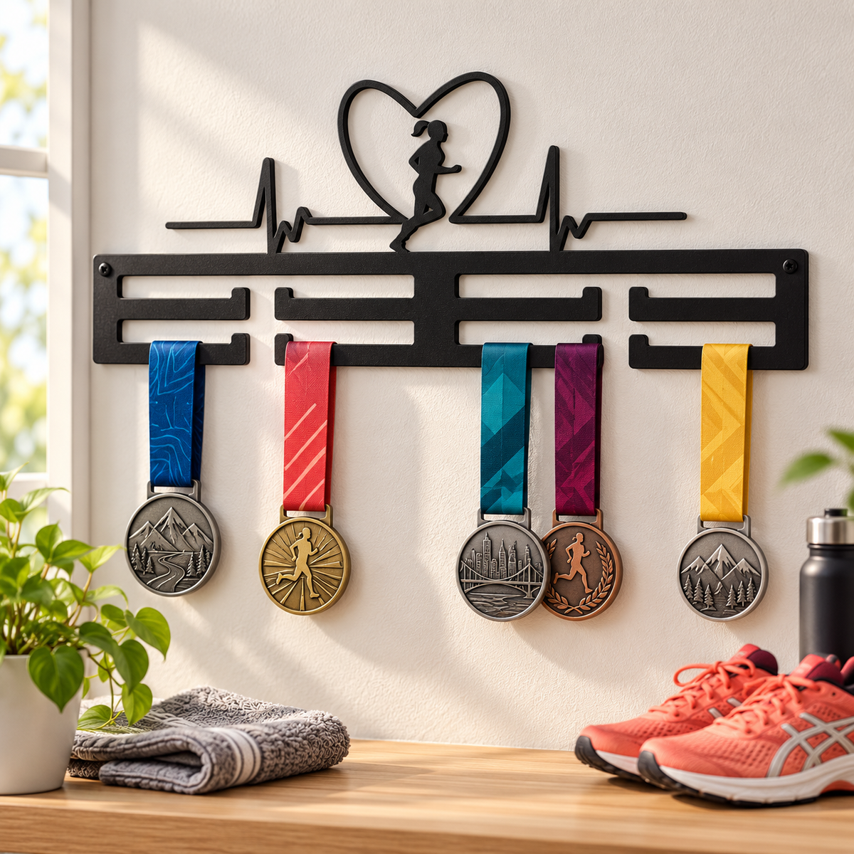 Porta Medallas Running
